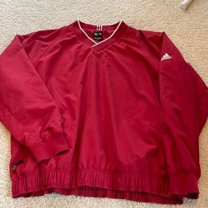 Adidas climaproof wind golf pullover - L